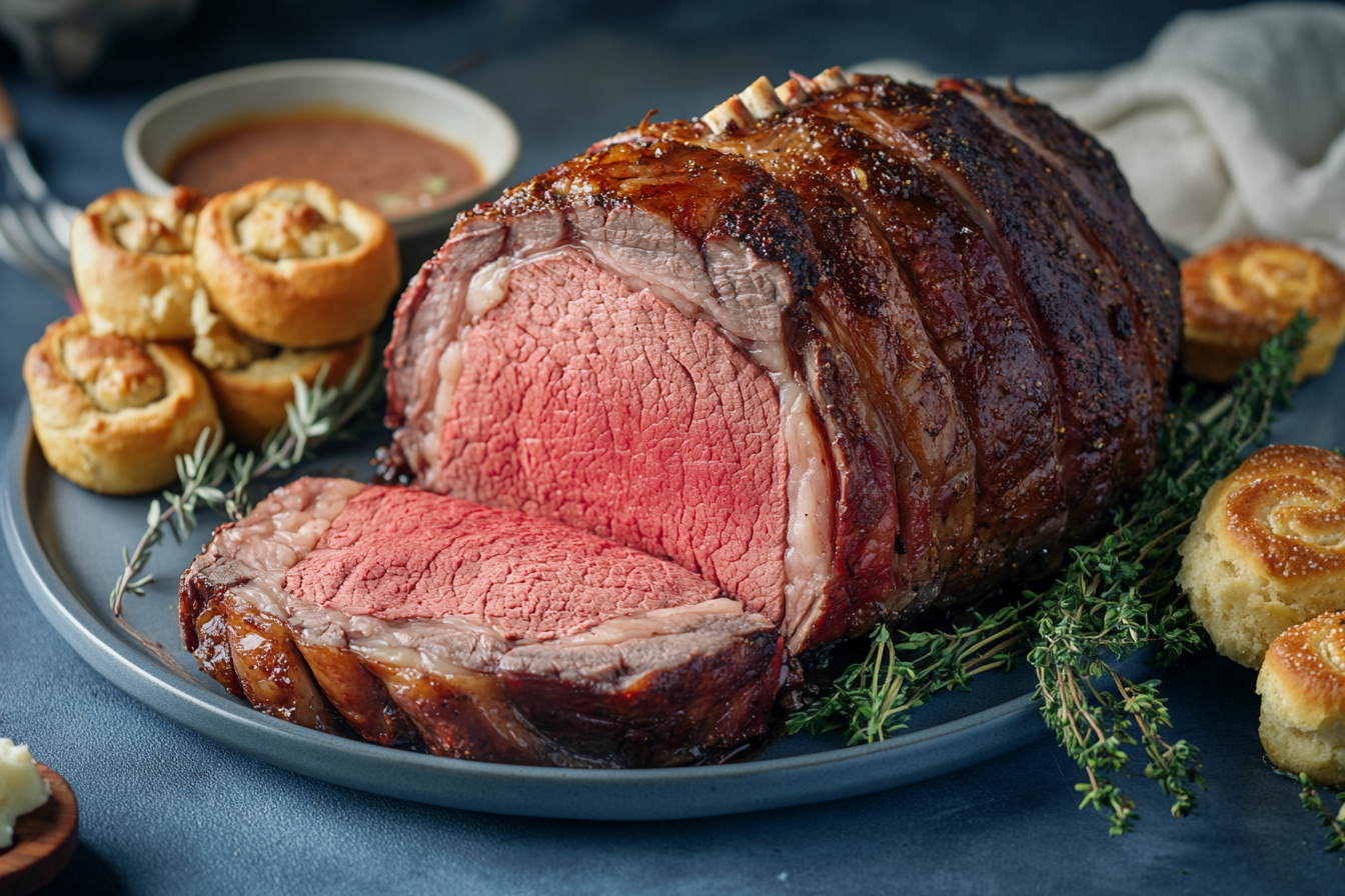 A collection of mouthwatering beef dinner recipes, featuring tender beef cuts like sirloin, flank steak, and ribeye. The dishes are beautifully plated with colorful vegetables, herbs, and flavorful sides, showcasing a variety of cooking methods such as grilling, stir-frying, and slow cooking.