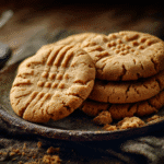 three ingredient peanut butter cookies